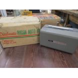 Vintage Ricoh dualmatic projector in box