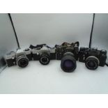 4x SLR Cameras