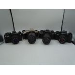 4x SLR Cameras