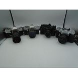 4x SLR Cameras