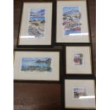 5 prints of Bodrum