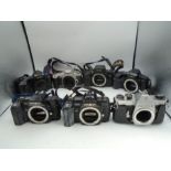 7x SLR Camera Bodies