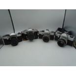 4x SLR Cameras