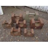 7 Vintage Avery weights