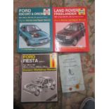 3 Haynes manuals inc Land Rover 97-2003, handbook 1951 1st edition 1934-1940 standard motor