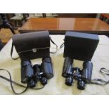 2 Pairs of Binoculars in cases