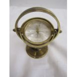 Swiza brass clock