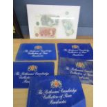 Rothmans banknote collections plus framed bank notes