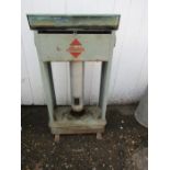 Aladdin vintage greenhouse heater with tray