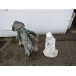 2 Garden statues