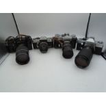 4x SLR Cameras