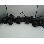 4x SLR Cameras