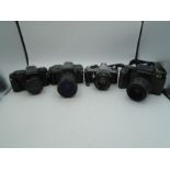 4x SLR Cameras