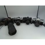 4x SLR Cameras