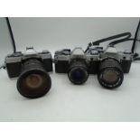 3x SLR Cameras