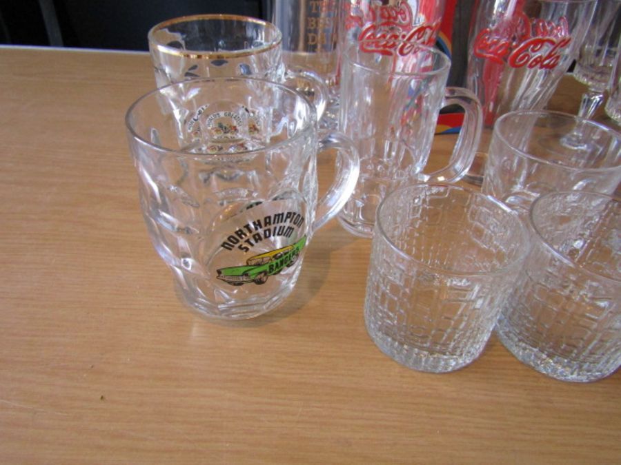 Mixed glasses including Coca Cola - Image 4 of 5