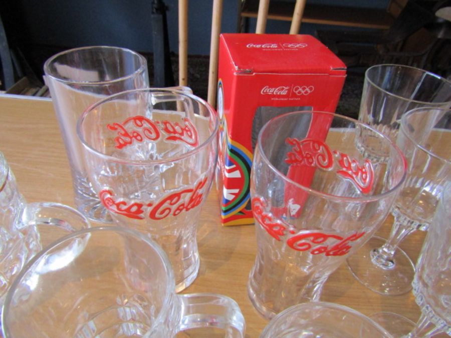 Mixed glasses including Coca Cola - Image 3 of 5