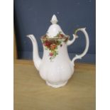 Royal Albert Country Roses coffee pot