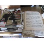 Pianist magazines and sheet music