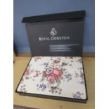 Royal Doulton place mat and coaster set