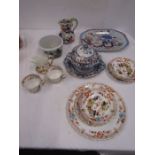 Oriental part tea sets and china