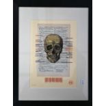 Orson Kartt Contemporary artist mixed media limited print 77/100 from the Panter & Hall gallery