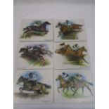 Hennessey cognac show jumping place mats