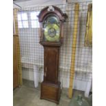 A Dolly Rollyson Hilton 1637 long cased clock