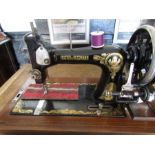 Friston and Rossman vintage sewing machine in case