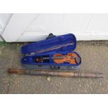 Stentor student Violin in case and Didgeridoo