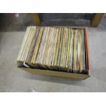 Box of LP's including the Beatles