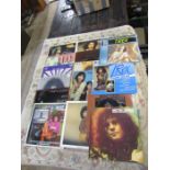 Box of mostly T-REX and Marc Bolan LP's