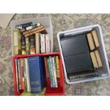 3 boxes of books inc Readers digest stories, vintage annuals etc