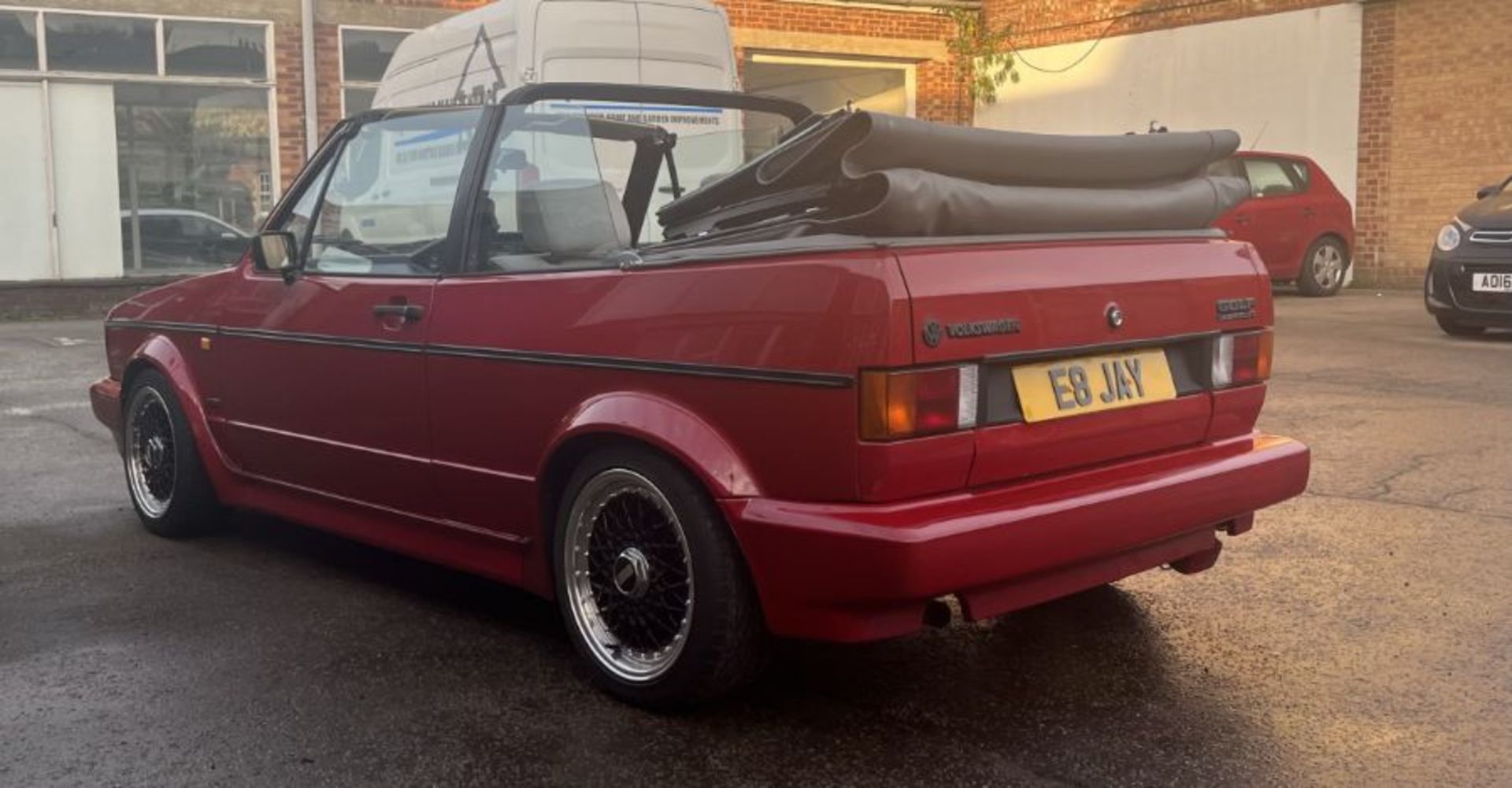 1989 VW Golf Cabriolet Convertible Reg No. E8JAY (please note that the number plate not included - Image 6 of 8