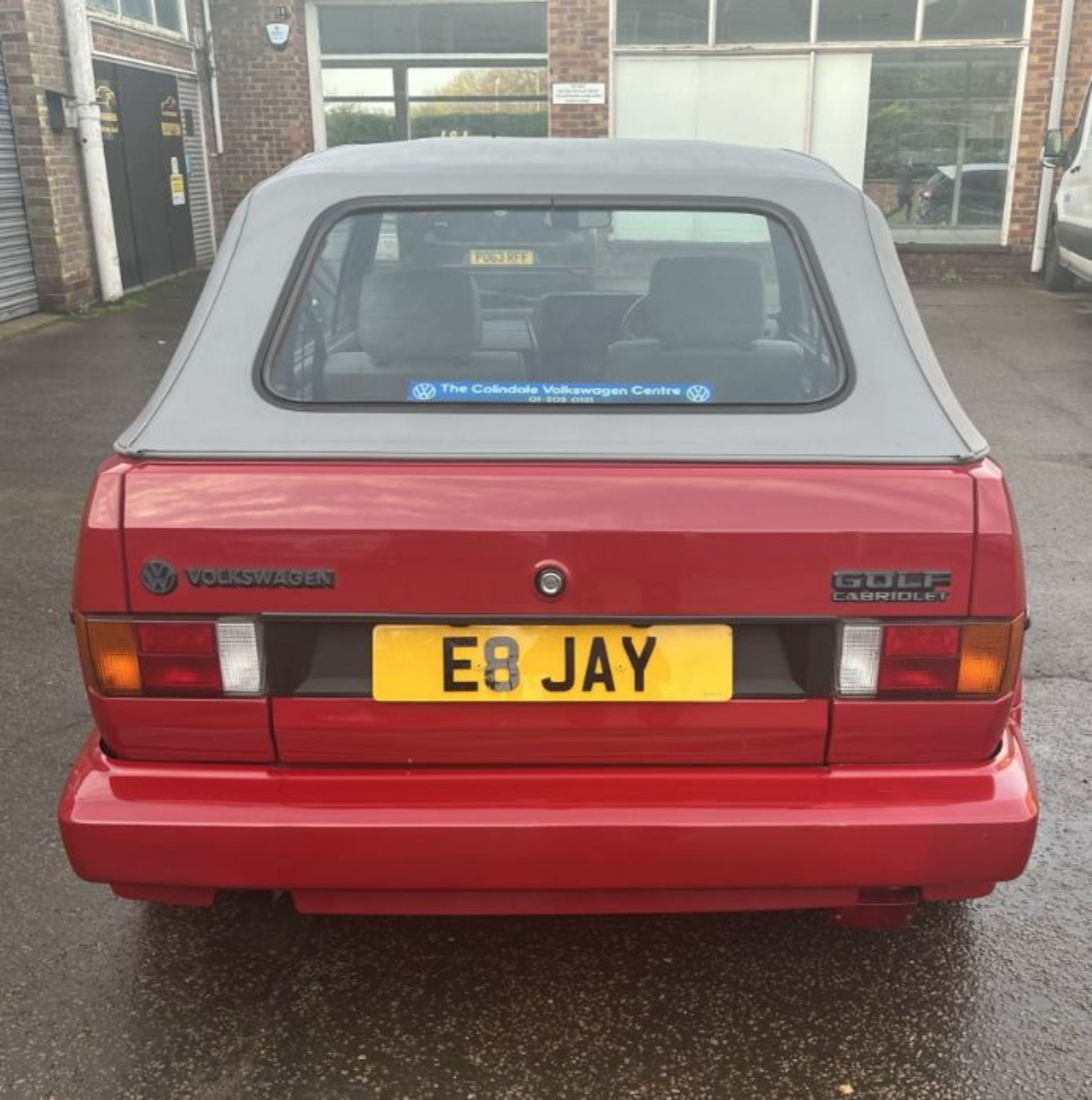 1989 VW Golf Cabriolet Convertible Reg No. E8JAY (please note that the number plate not included - Image 3 of 8