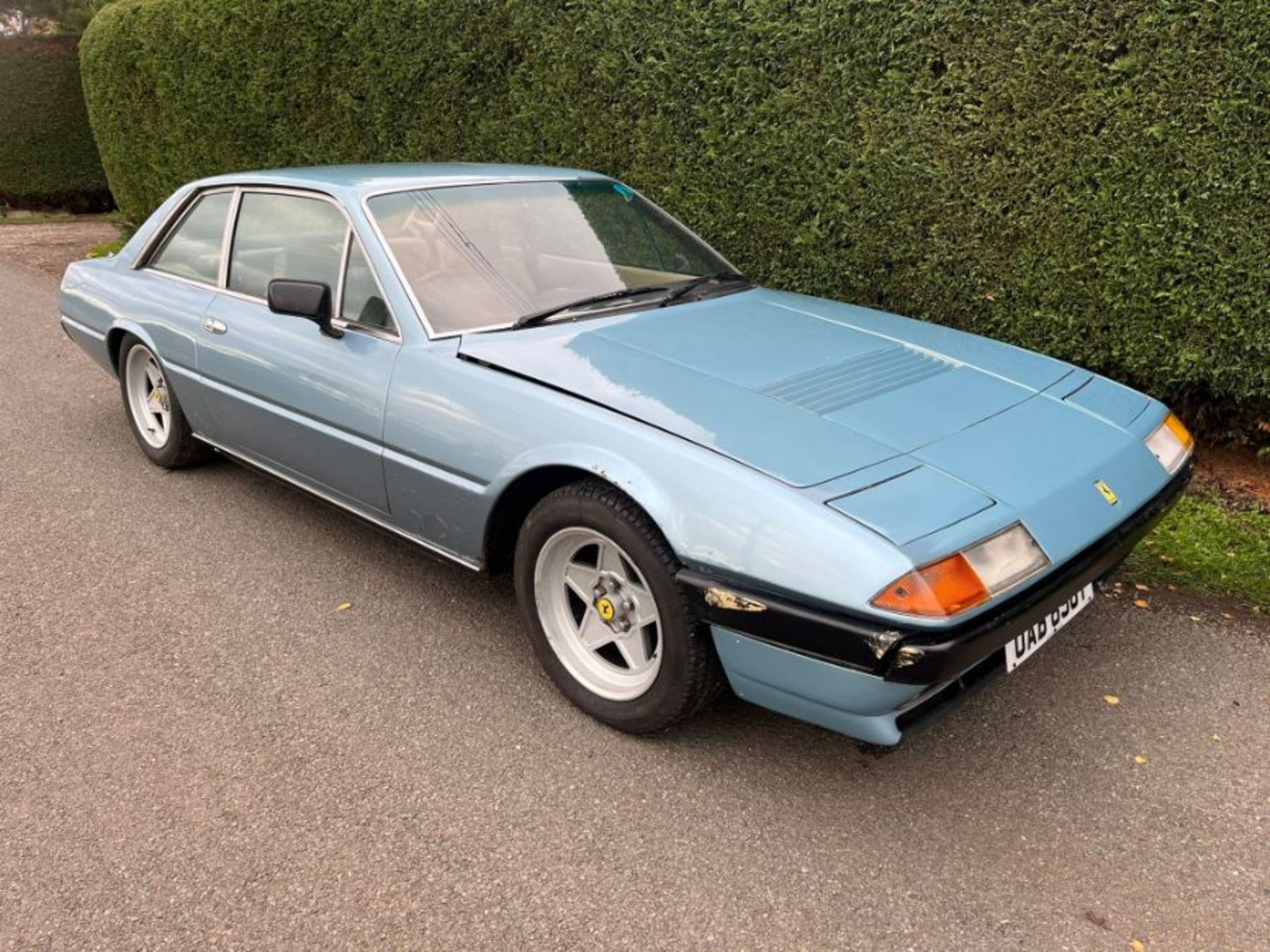 1982 Ferrari 400i Auto. First registered in 1983, this Azurro  Blue 400i automatic is offered in