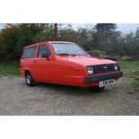 1993 Reliant Rialto SE Estate. Just 16,000 miles have been covered in almost 30 years by it’s 3