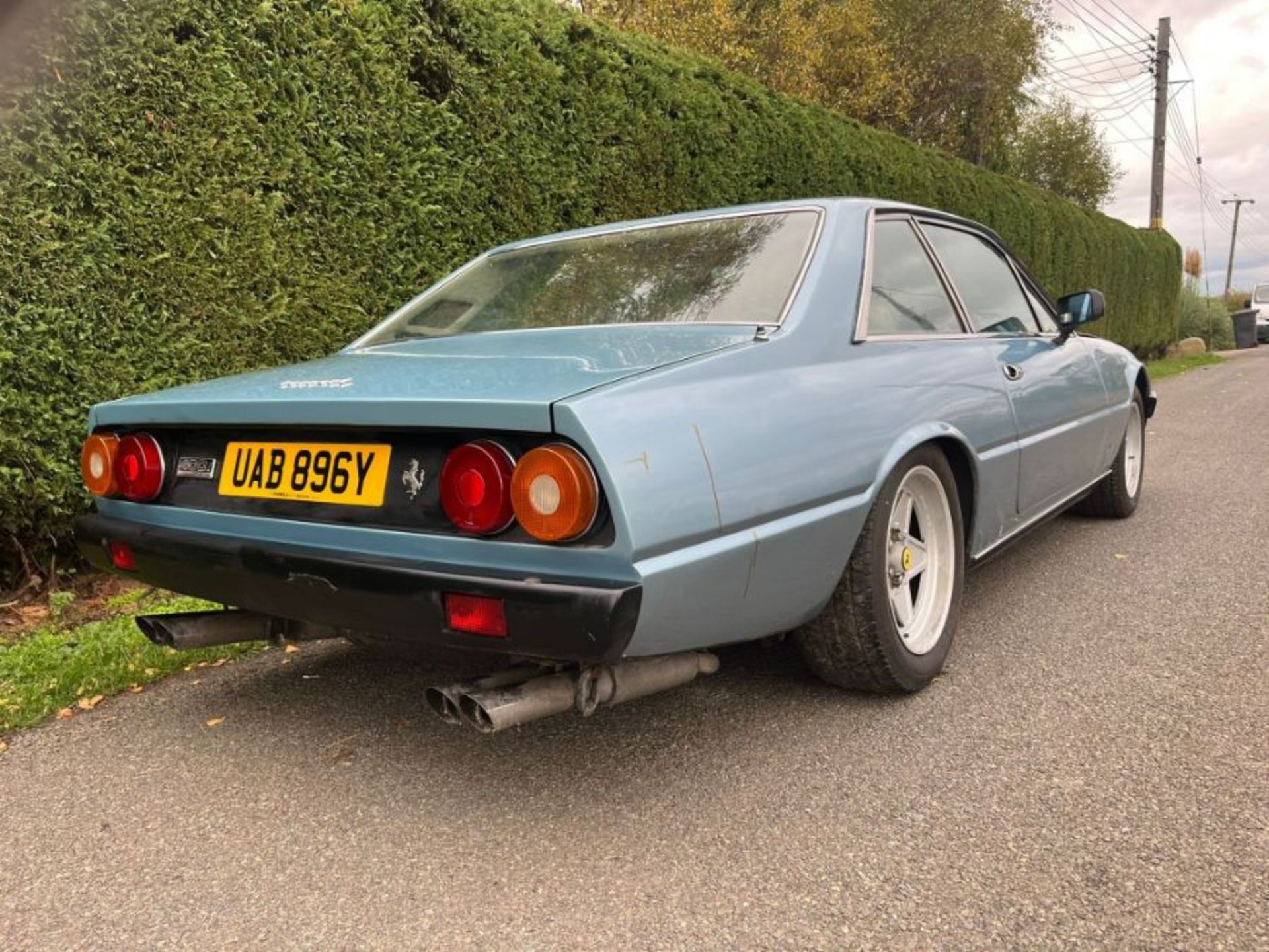 1982 Ferrari 400i Auto. First registered in 1983, this Azurro  Blue 400i automatic is offered in - Image 29 of 53