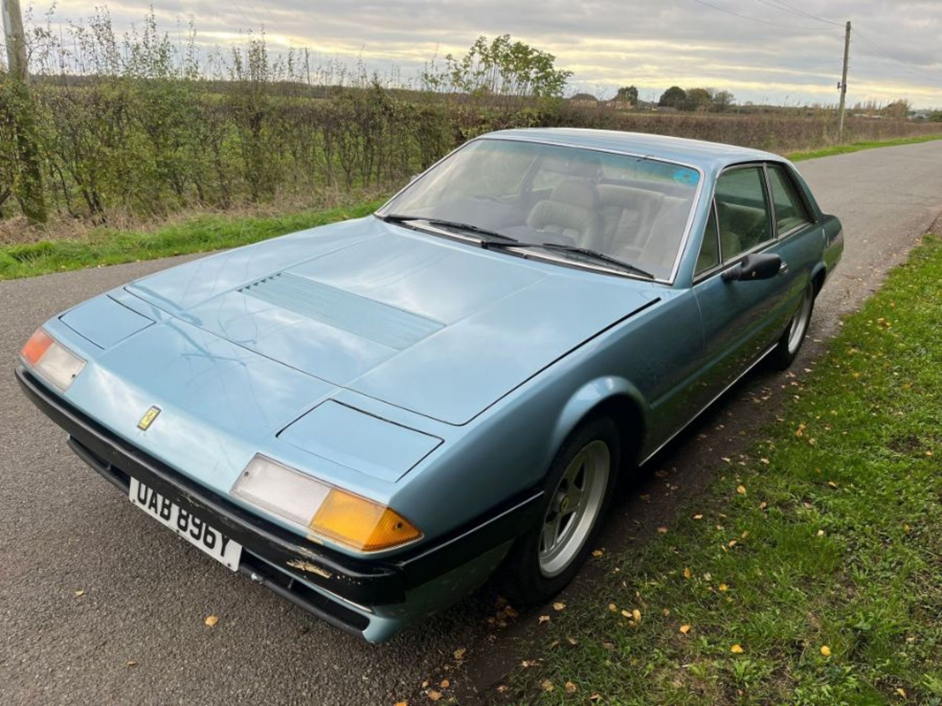 1982 Ferrari 400i Auto. First registered in 1983, this Azurro  Blue 400i automatic is offered in - Image 21 of 53