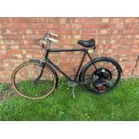 1950’s Cyclemaster Mated to a period Humber frame, this Cyclemaster is currently UK registered.