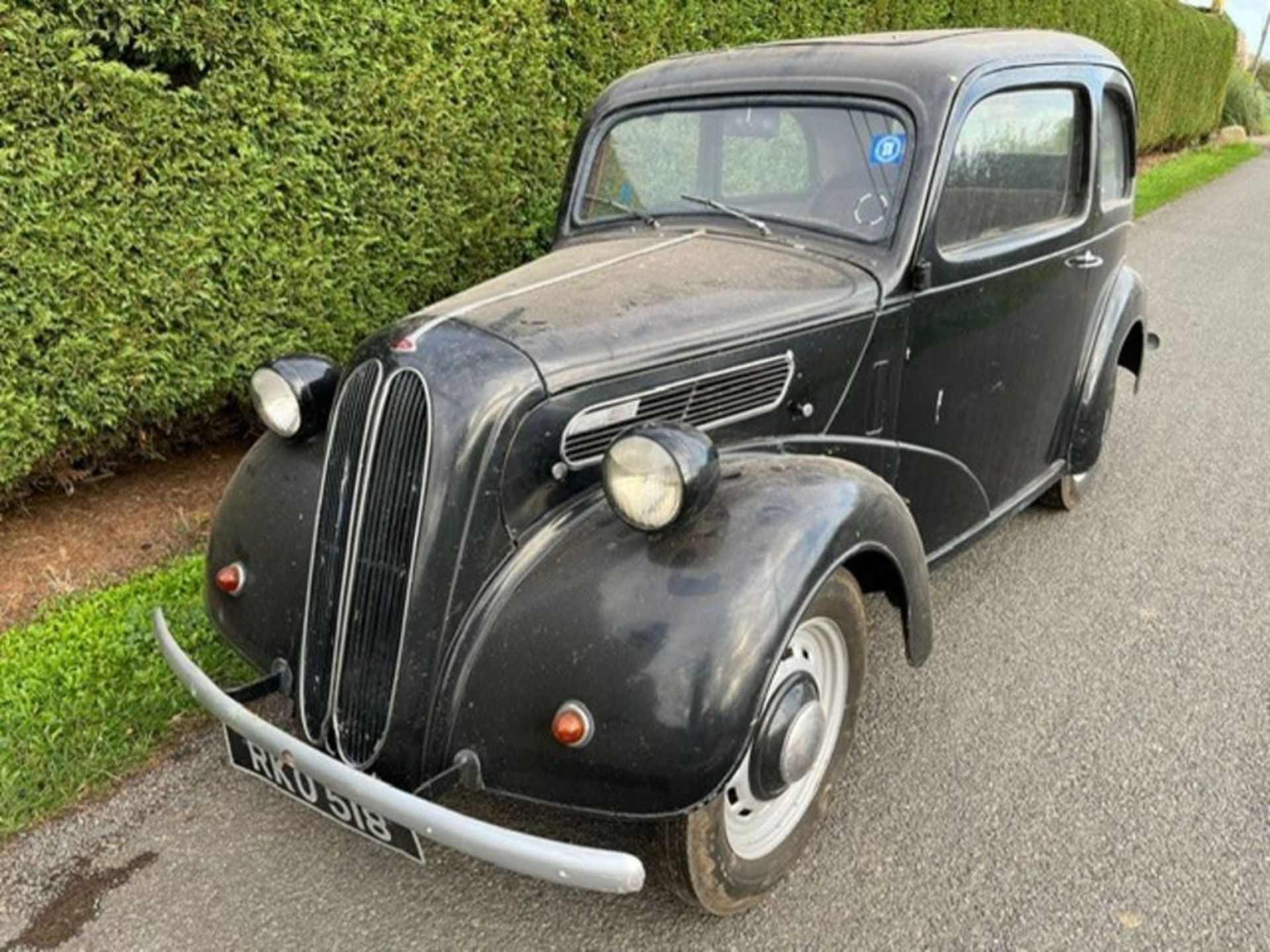 1953 Ford Anglia. A very late registered example, this charming little Anglia appears largely - Image 15 of 31