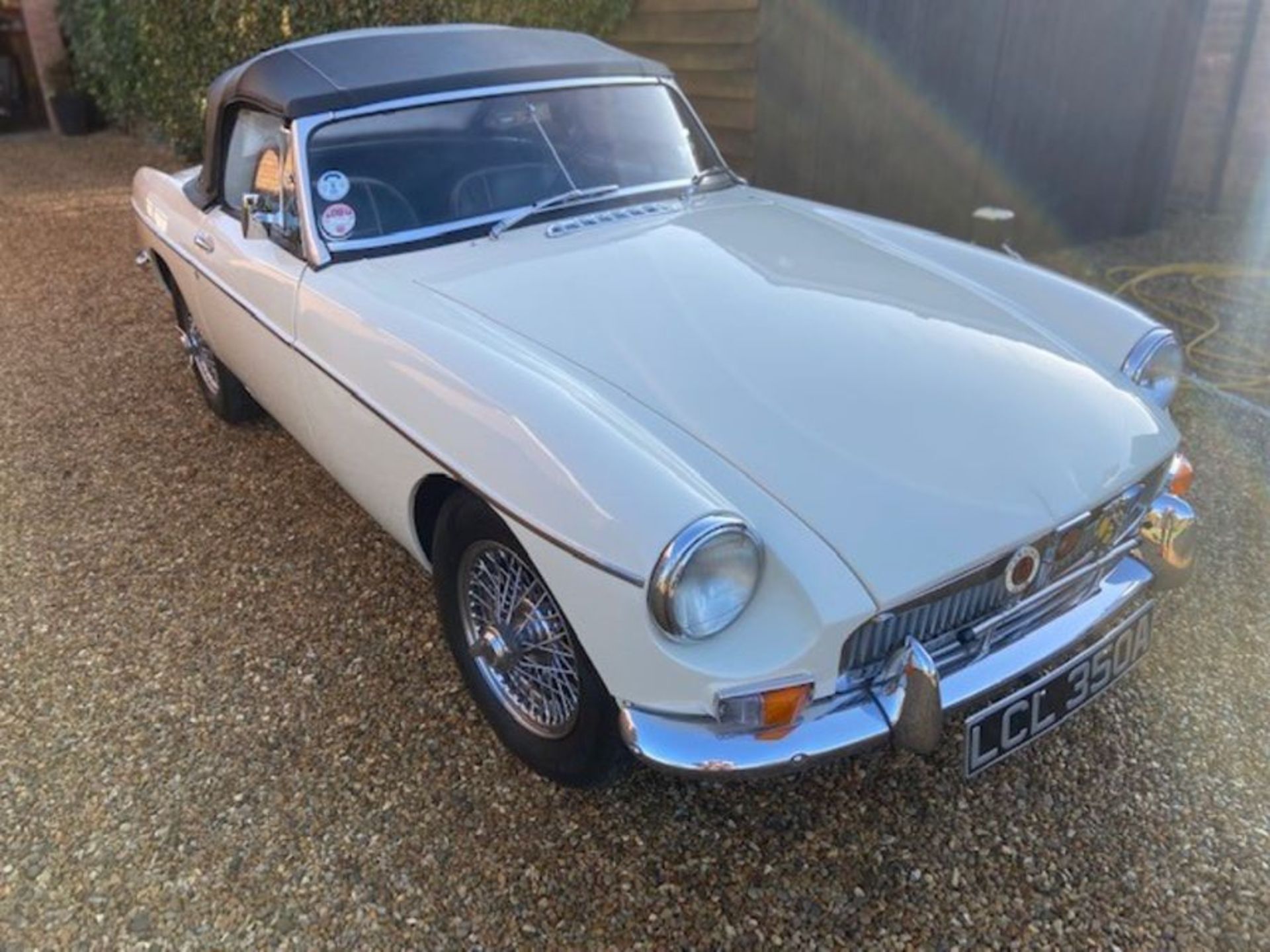 1963 MGB Roadster. LHD Husband & wife owned since importation in 2000, this originally Italian