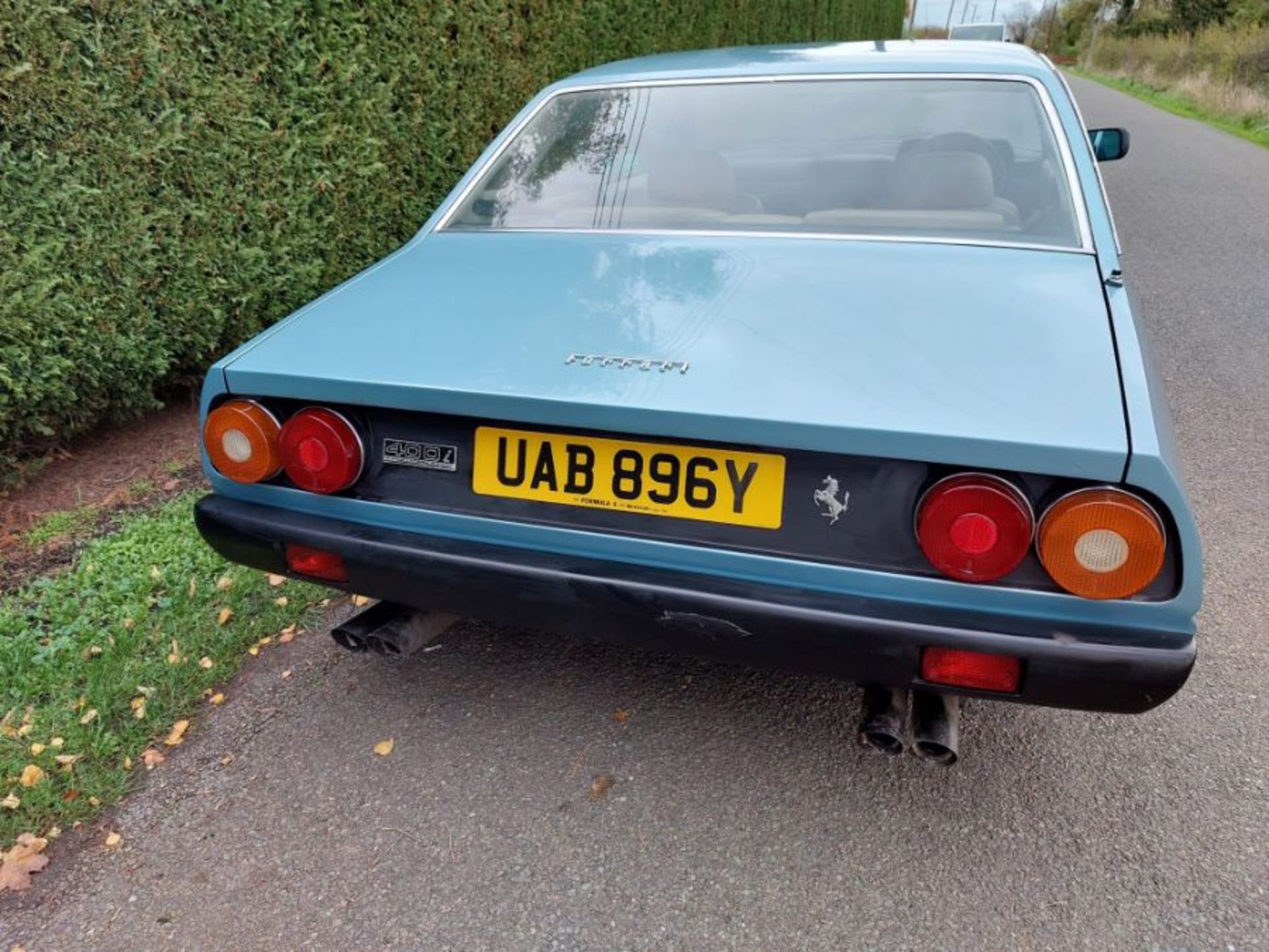 1982 Ferrari 400i Auto. First registered in 1983, this Azurro  Blue 400i automatic is offered in - Image 23 of 53