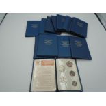 18 sets (of 5) Britain's first decimal coins by the Royal Mint.