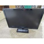 Panasonic 24" LCD TV with remote from a house clearance