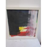 Linda Roast- Norfolk artist, 2007 an abstract painting on canvas 34x34cm