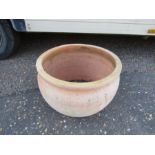 large terracotta plant pot 20" diameter