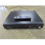 Panasonic DVD/VHS player with remote from a house clearance