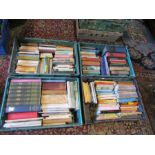 4 crates of mixed books