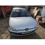 2001 Peugeot 106 Zest 2 Diesel offered on behalf of the executors. We are unable to start the
